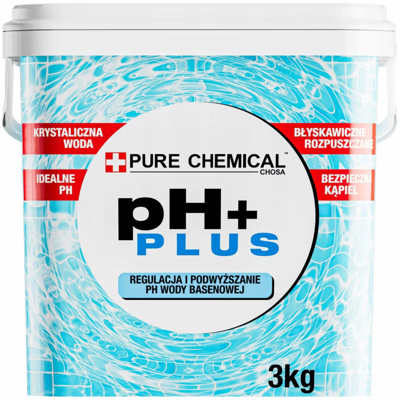 pH Plus Granulat 3 kg Hvid
