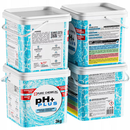 pH Plus Granulat 3 kg Hvid