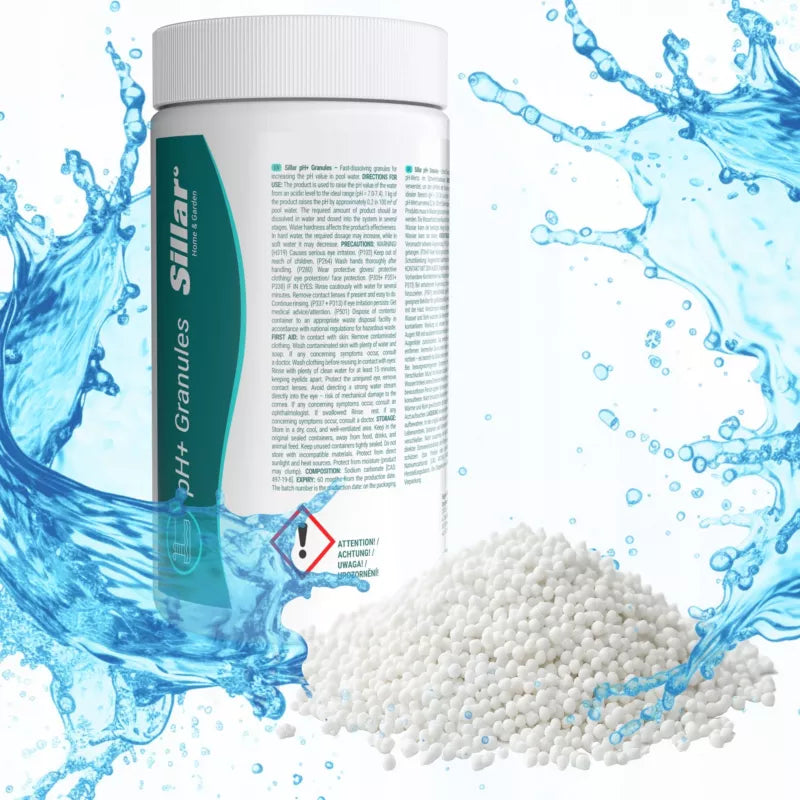 pH Plus Granulat til Pool og Jacuzzi 1 kg