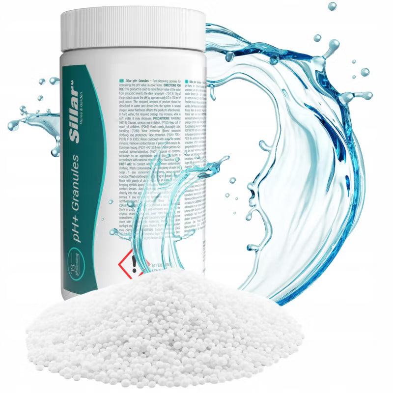 pH Plus Granulat til Pool og Jacuzzi 1 kg