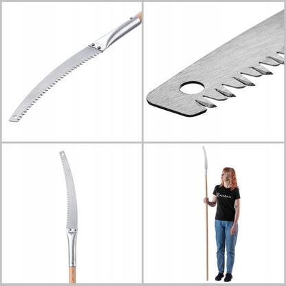 KADAX grensav med skaft og 30 cm klinge