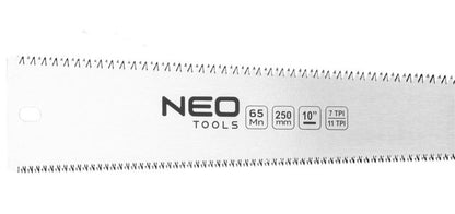 Neo Tools japansk finpilsav med 250 mm klinge - 1 stk.