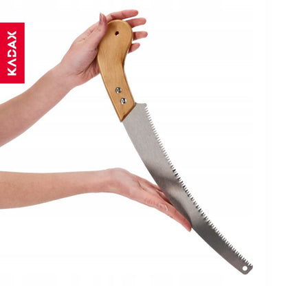 KADAX havegren- og beskæringssav med buet klinge