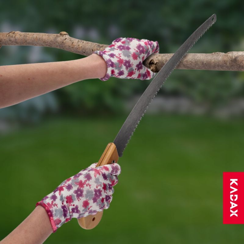 KADAX havegren- og beskæringssav med buet klinge