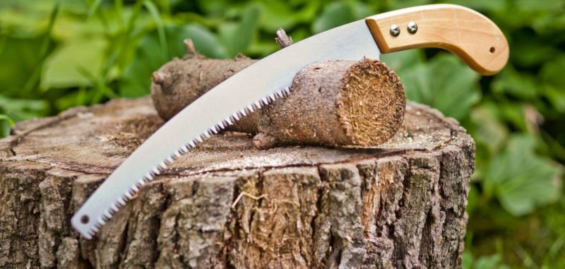 KADAX havegren- og beskæringssav med buet klinge