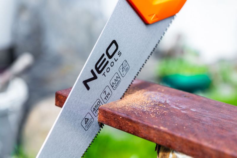 NEO TOOLS pladesav med 450 mm klingelængde, 1 stk.
