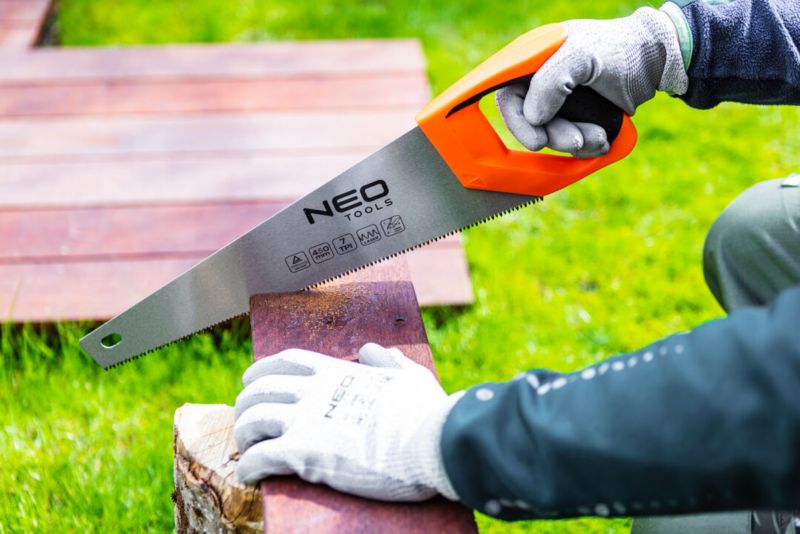NEO TOOLS pladesav med 450 mm klingelængde, 1 stk.