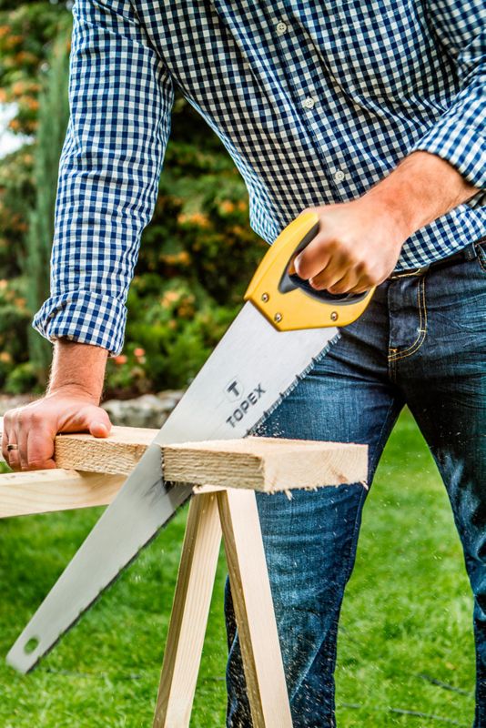 TOPEX pladesav med 400 mm klinge, 1 stk.