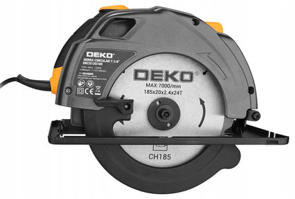 DEKO rundsav 1200W 4800 omdr./min 1 sæt