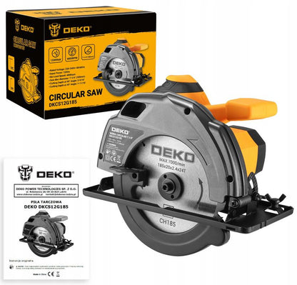DEKO rundsav 1200W 4800 omdr./min 1 sæt