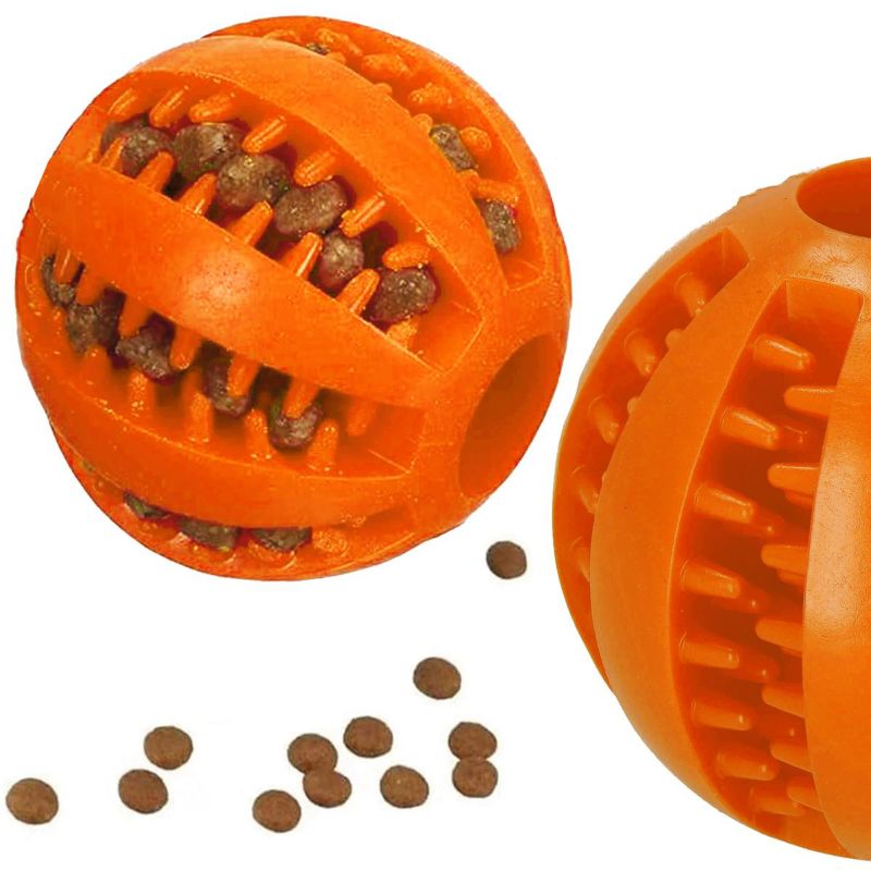 Springos tyggeben og tyggelegetøj til hunde, orange, 1 stk.
