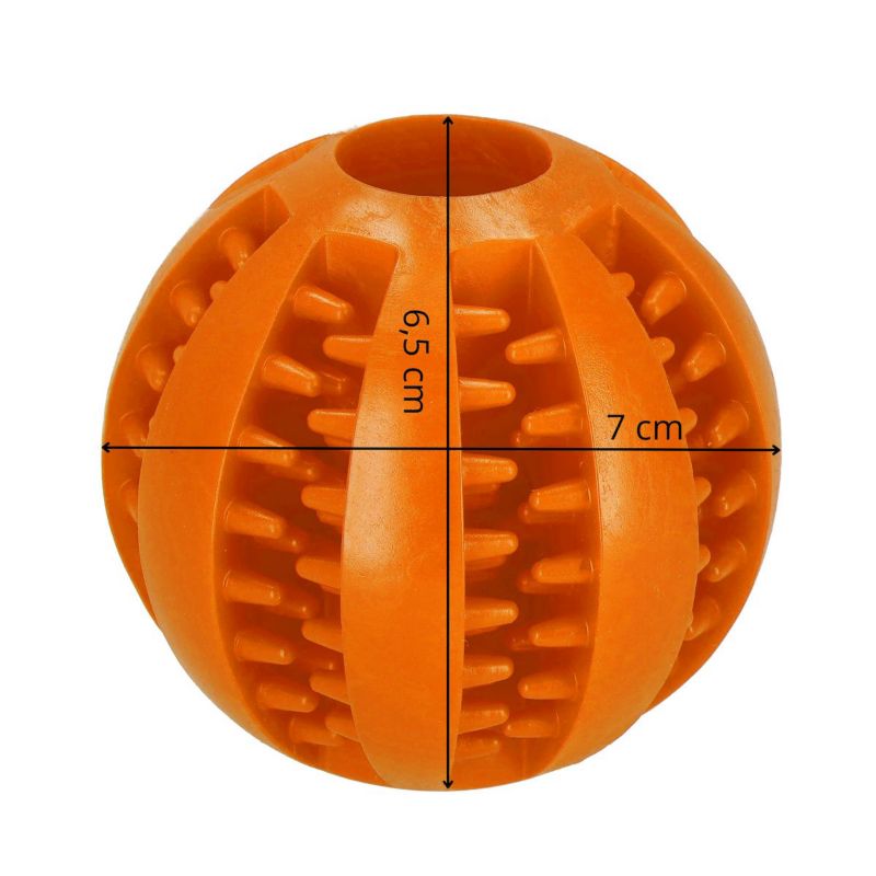 Springos tyggeben og tyggelegetøj til hunde, orange, 1 stk.