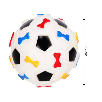 Springos pipleget bold til hund og kat, flerfarvet, Ø 7,5 cm, 1 stk.
