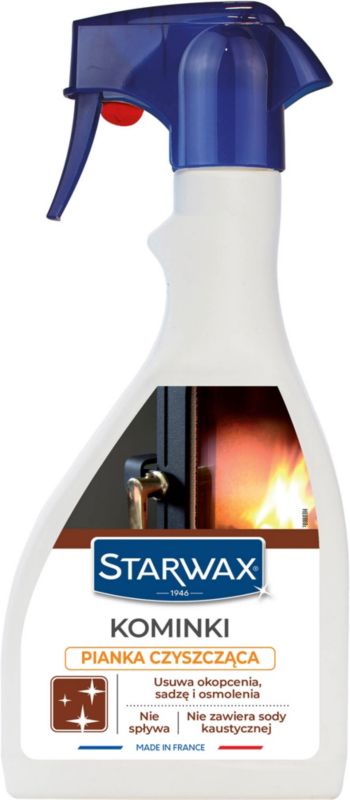 Starwax universal rengøringsskum til pejse 600 ml