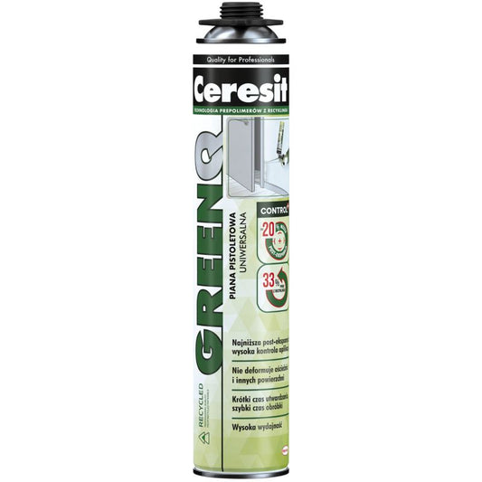 Ceresit Greenq Control pistoleskum 750 ml
