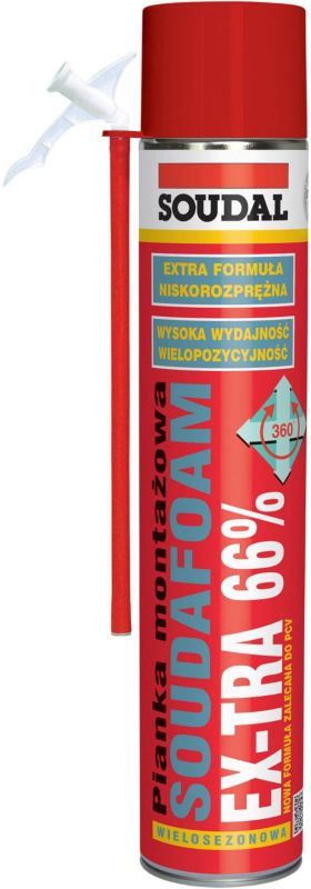 Soudal Extra 66 monteringsskum 750 ml