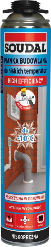 Soudal F23 vinter monteringsskum 750 ml