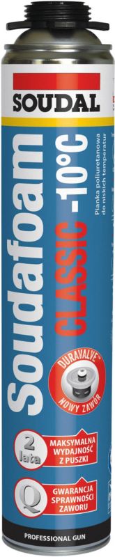 Soudal pistoleskum vintermonteringsskum 750 ml