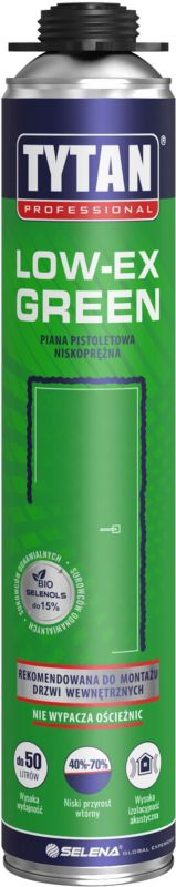 Tytan Low-ex green monteringsskum 750 ml