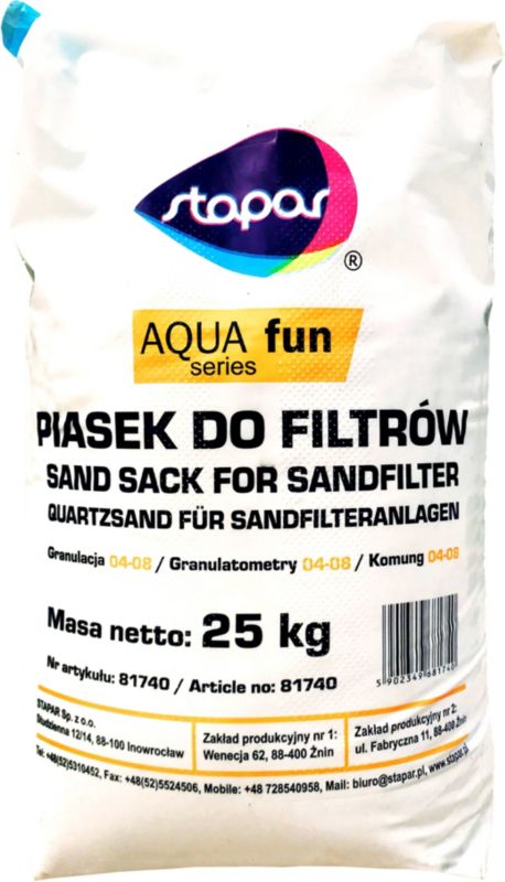 Stapar filtrationssand 25 kg
