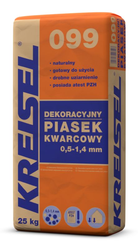 Dekorativt Kvartssand 099 0,5-1,4 mm 25 kg