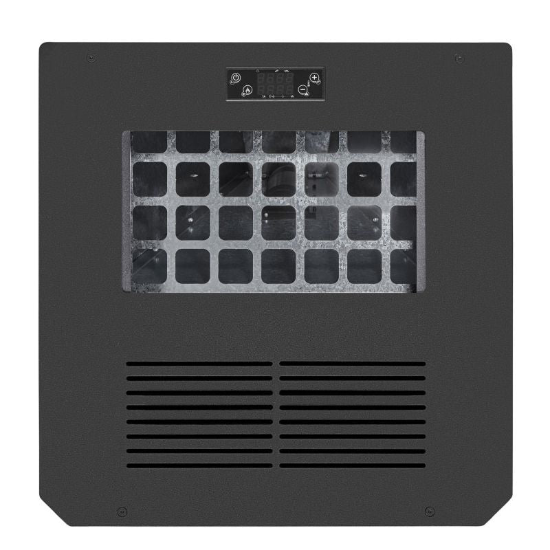 Pilleovn Optima 10 kW Cappuccino 51x37,5x76,5 cm