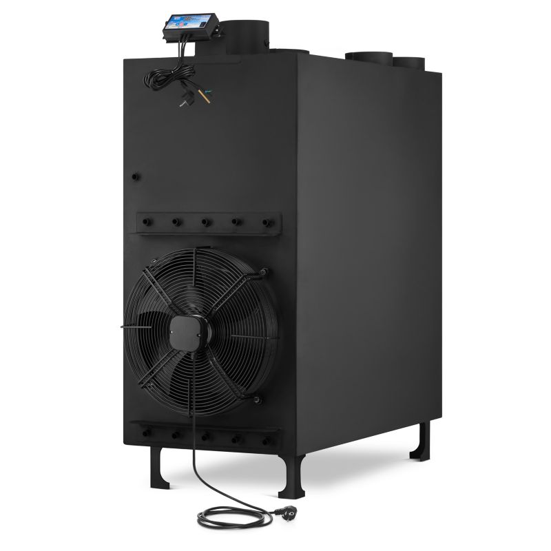 Varmluftsovn PN-5 50kW Sort