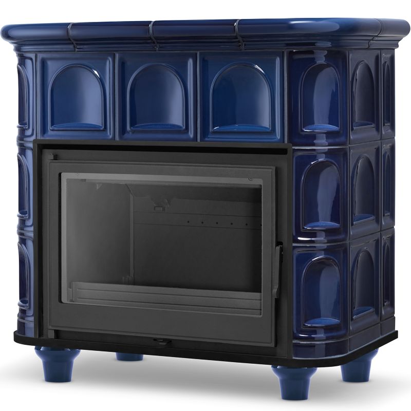 Kakkelovn FLORENCJA 13 kW 96x47x94 cm Støbejern