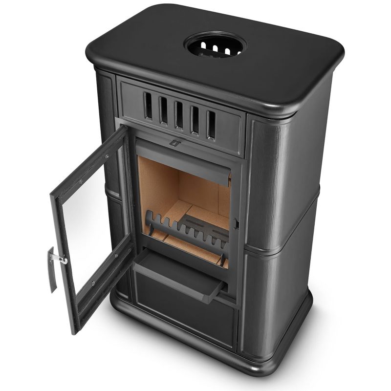 Kakkelovn OLBIA 76x51 cm 6,3 kW med Luftindtag | 8588005436656
