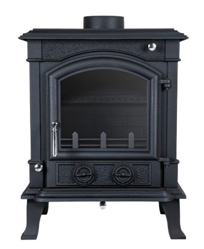 Brændeovn AKRON CDP 9 kW Støbejern Sort