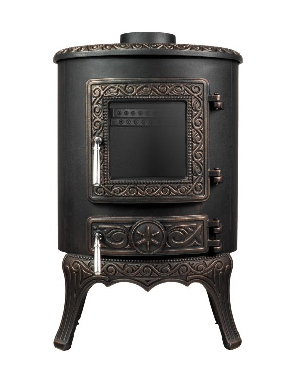 Brændeovn PALESTRO PATYNA 7,6 kW Støbejern Patina
