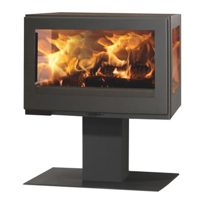 Brændeovn HARMONIE 3V EcoDesign 7,2 kW Sort