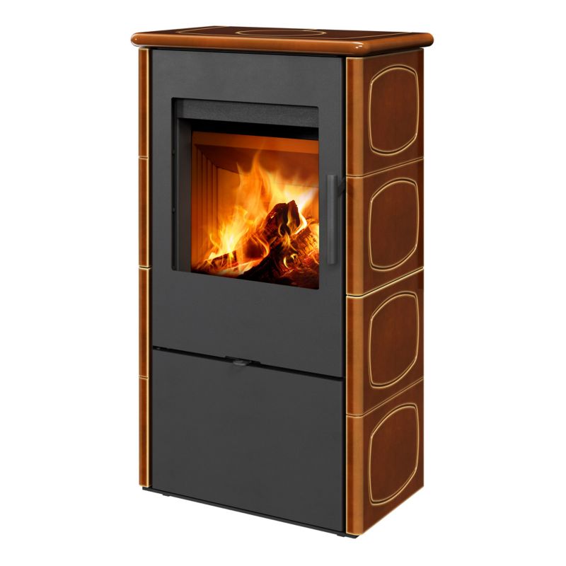 Romotop ELDA 11 brune brændeovn 5,1 kW 1 stk.