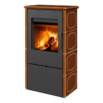 Romotop ELDA 11 brune brændeovn 5,1 kW 1 stk.