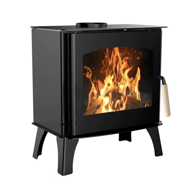 Brændeovn Dita 11,8 kW 60x70,5 cm Sort