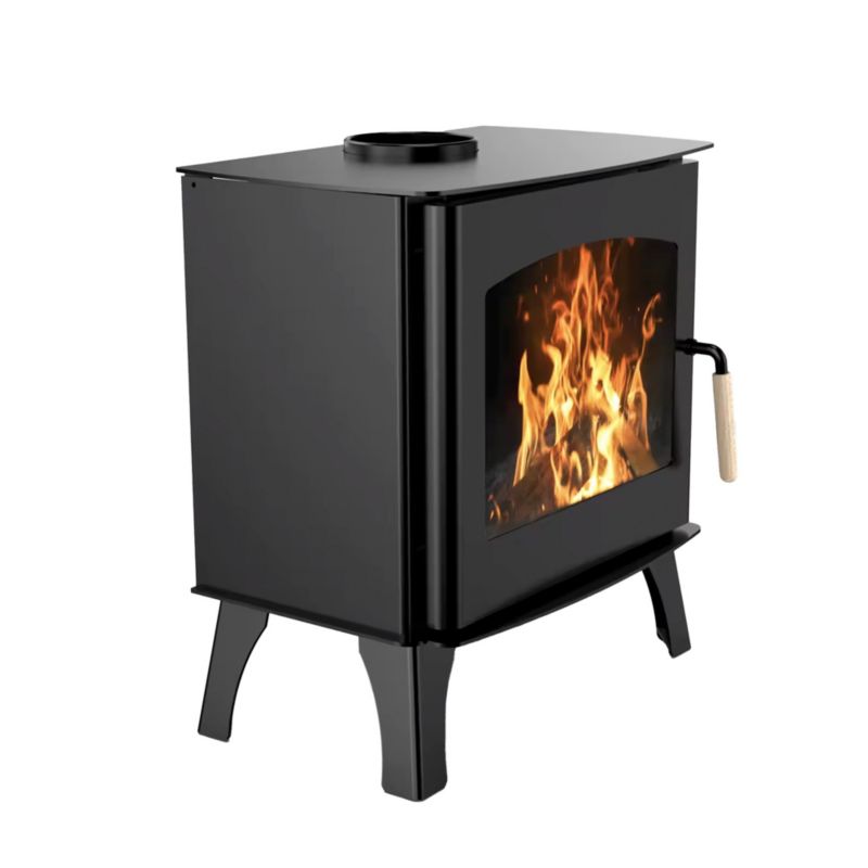 Brændeovn Dita 11,8 kW 60x70,5 cm Sort