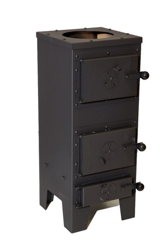 Brændeovn Jowisz 6 kW 27x39x69 cm Sort