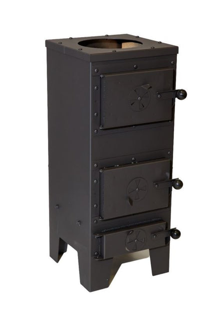 Brændeovn Jowisz 6 kW 27x39x69 cm Sort