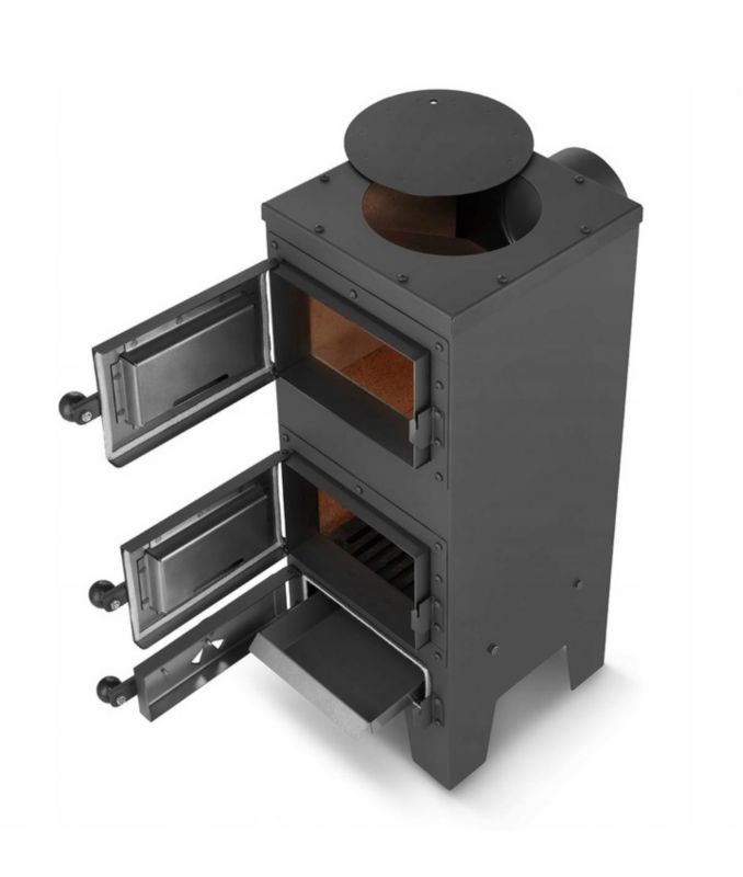 Stålkaminovn Koza Ferretti Jowisz 7,0 kW - 1 stk