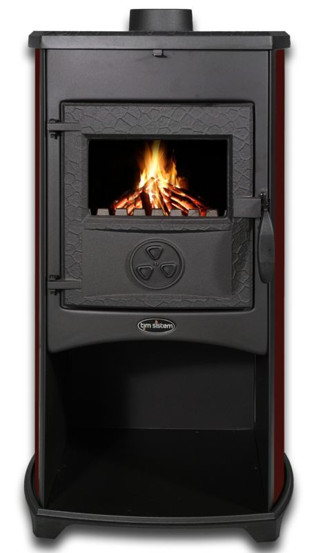 Brændeovn Nora 8,6 kW Sort