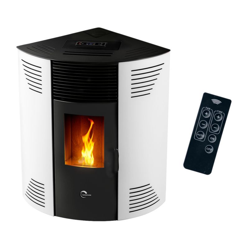 Pilleovn Hjørne Iseos 12,2 kW