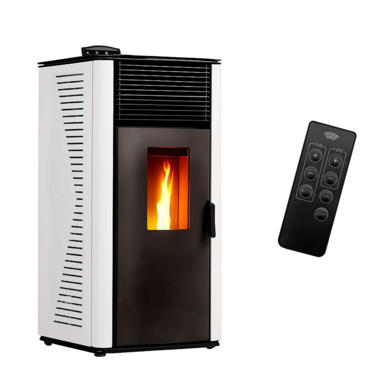 Pilleovn Anita 12 kW Hvid