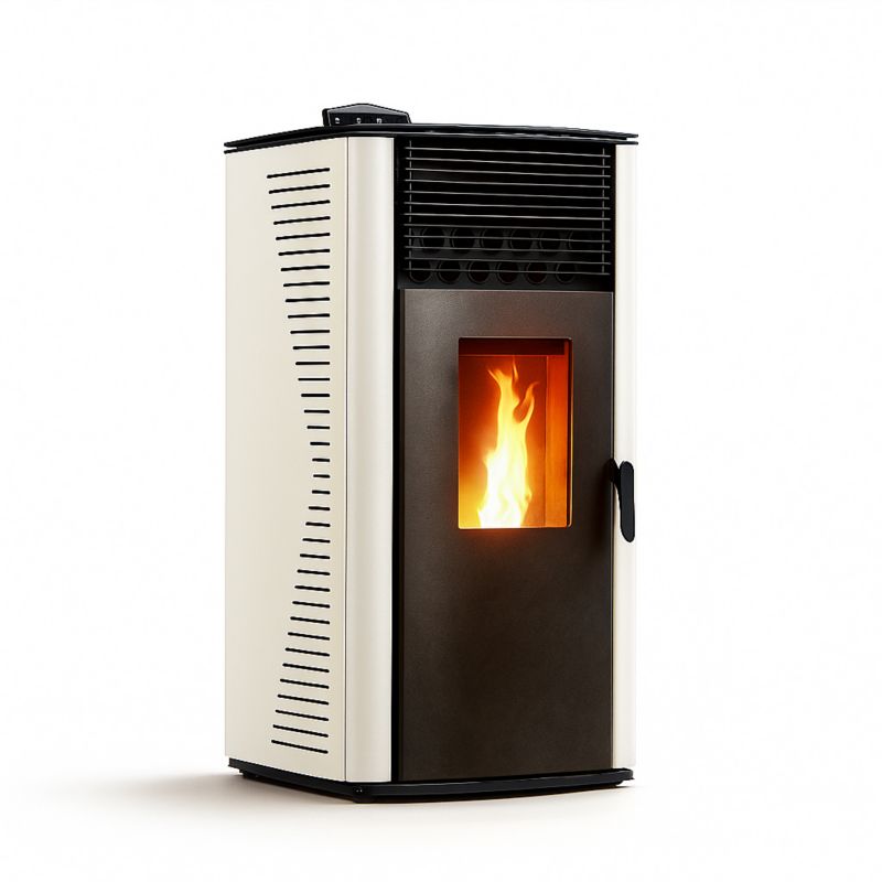 Pilleovn Anita 12 kW Hvid
