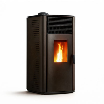 Pilleovn Anita 15 kW Sort