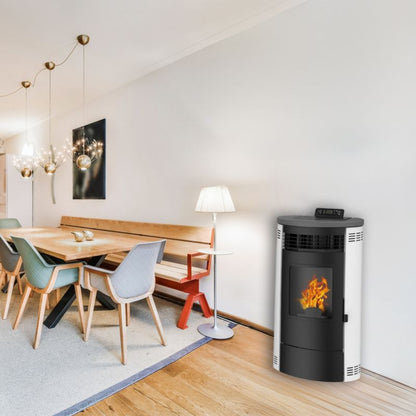 Pilleovn Flavia 9,5 kW Hvid