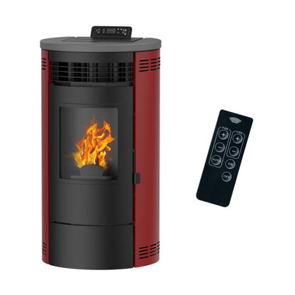 Pilleovn Flavia 9 9,5 kW Bordeaux