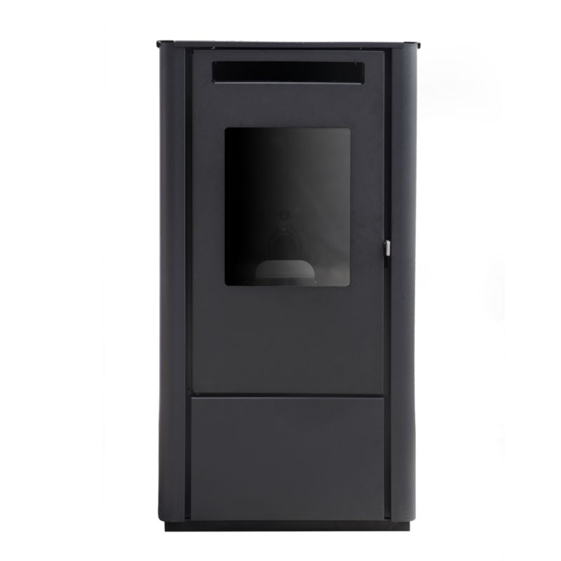 Pilleovn Milano 9,5 kW Sort
