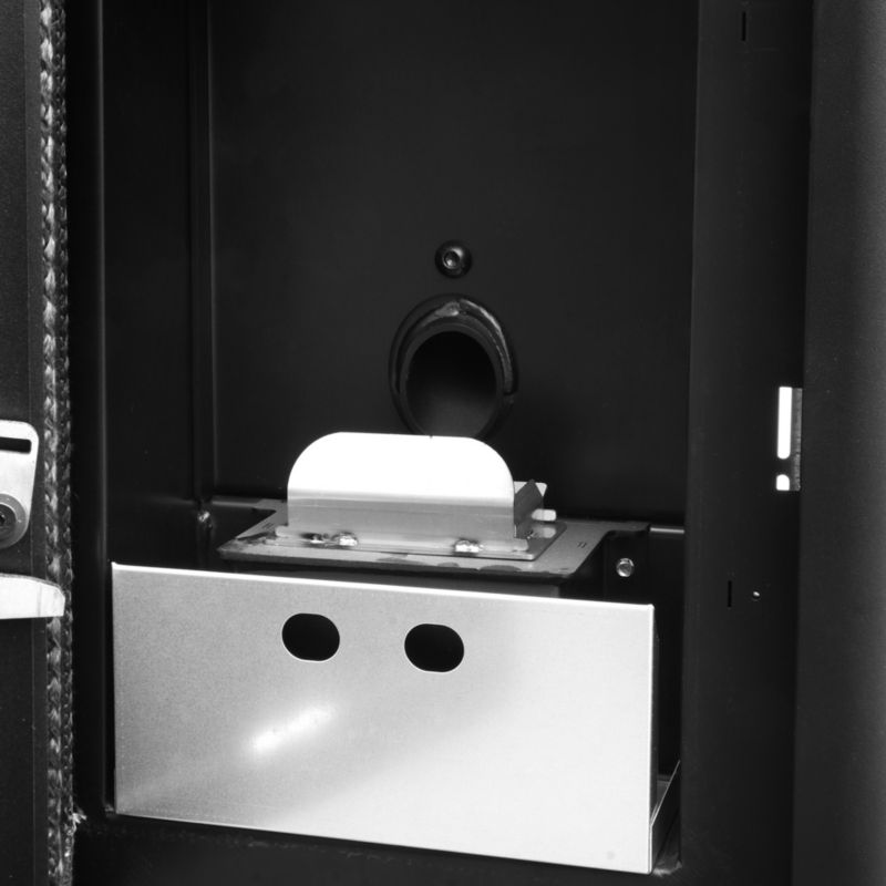 Ferretti Milano Pilleovn 9.5 kW Sort Italiensk Elegant Automatisk Varmeløsning