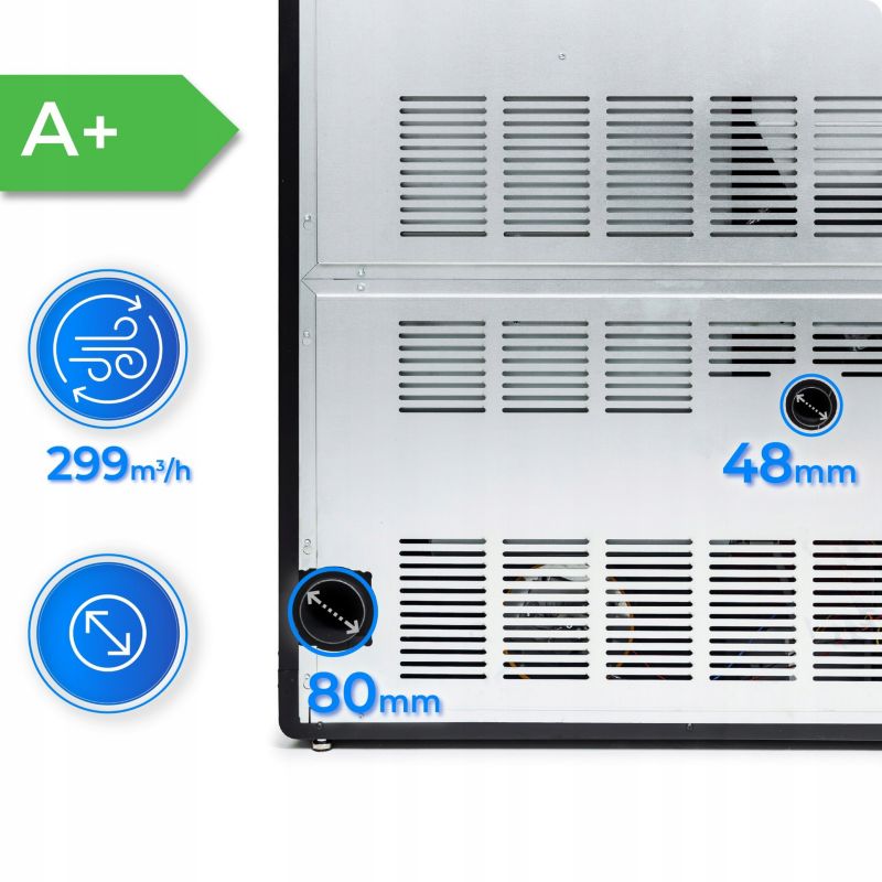 Pilleovn 12 kW Sort med Wi-Fi og Termostat