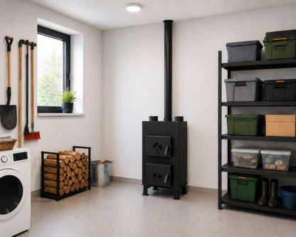 Varmluftsovn PN1 13,1 kW Sort
